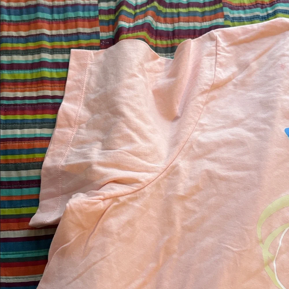 Nike Light Pink Tee with Blue Graphic size 2XL brand new tags